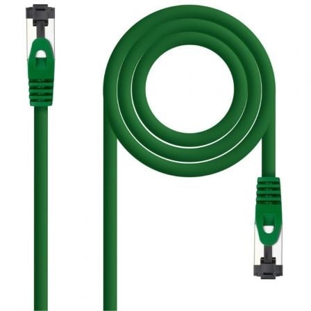 Nanocable Cable red Cat. 8.1 2GHZ SSTP Verde 2m